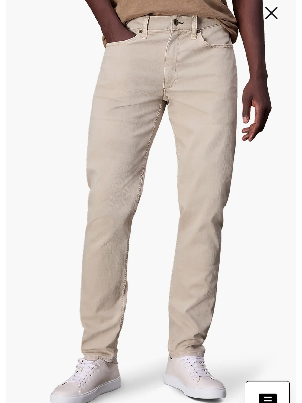 rag & bone Fit 2 Slim Beige Slim Fit Jeans, 38x32